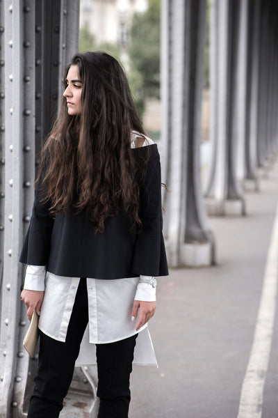 The TANROH Abound Dress gets styled by Sanssouci founder and Parisian Architecture Student, Angela