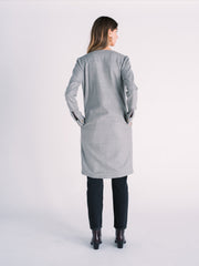 Vigor Coat in Heather Gray Wool